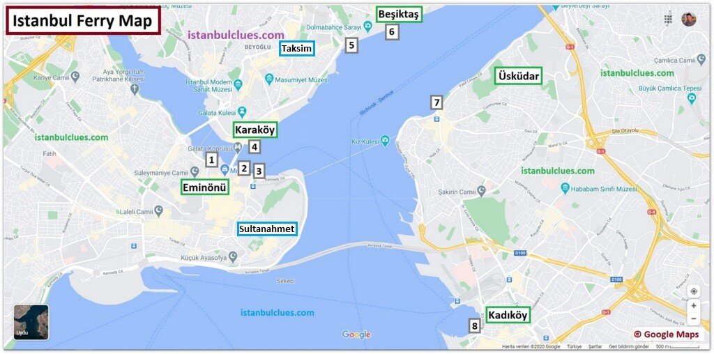 В каком районе жить в стамбуле. Карта Стамбула 2022. Карта Стамбула Google Map. Карта метро Стамбула 2023. Карта паромов Стамбула.