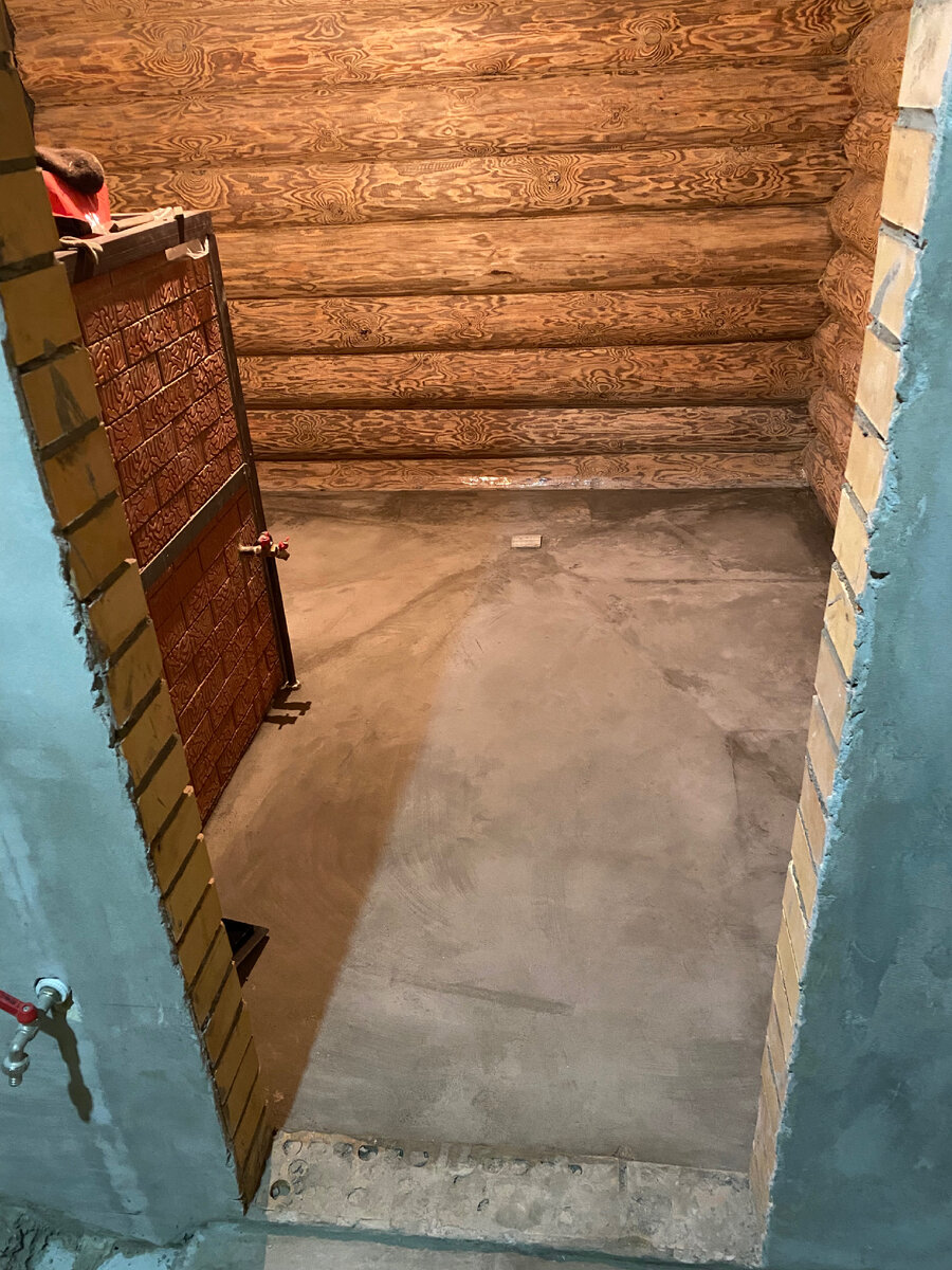 Полы в парной