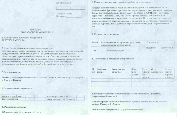 сайт Память народа