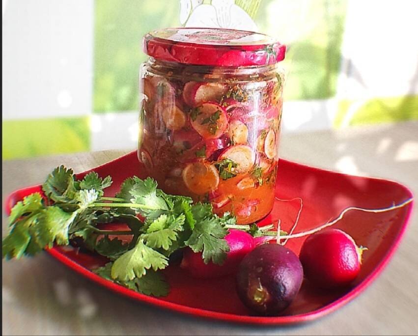 Мариновать редис на зиму