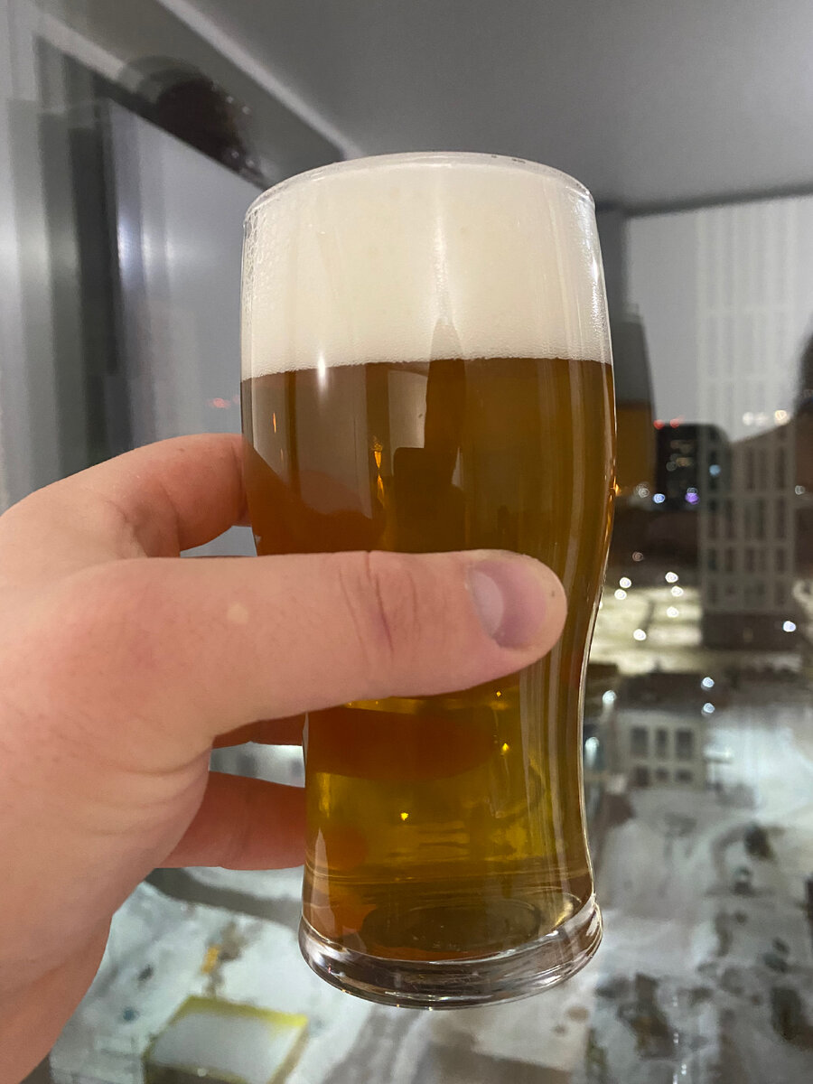 Чешский премиум лагер сваренный домашним пивоваром