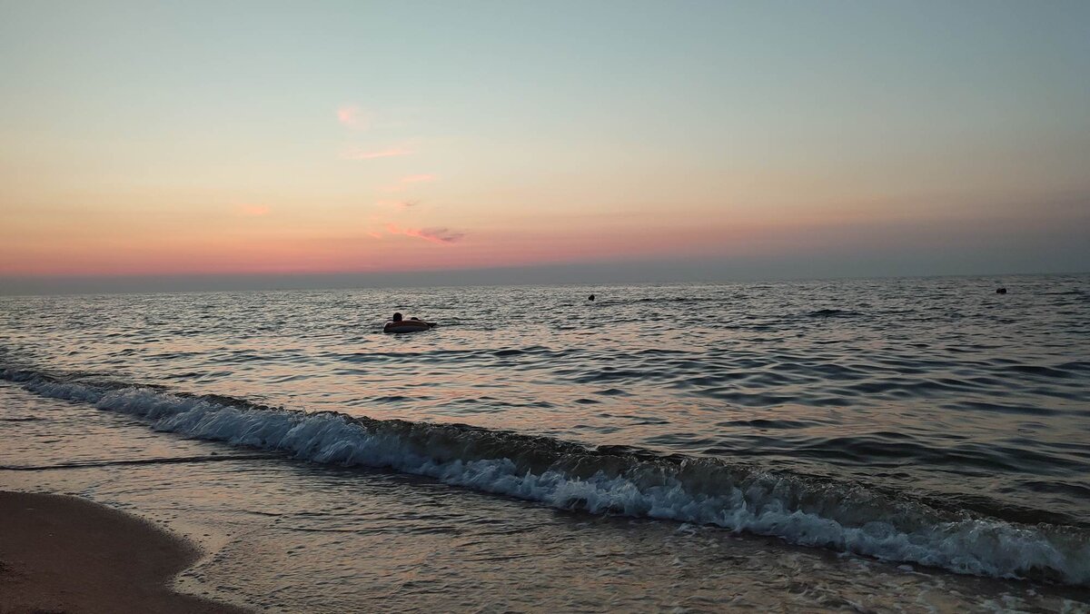 пляж, Азовское море