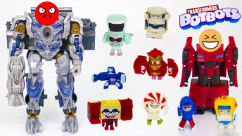 Мультик - Распаковка Трансформеров Botbots. Видео с игрушками для детей.