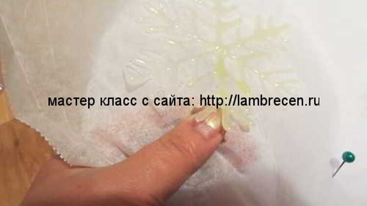 Снежинка своими руками