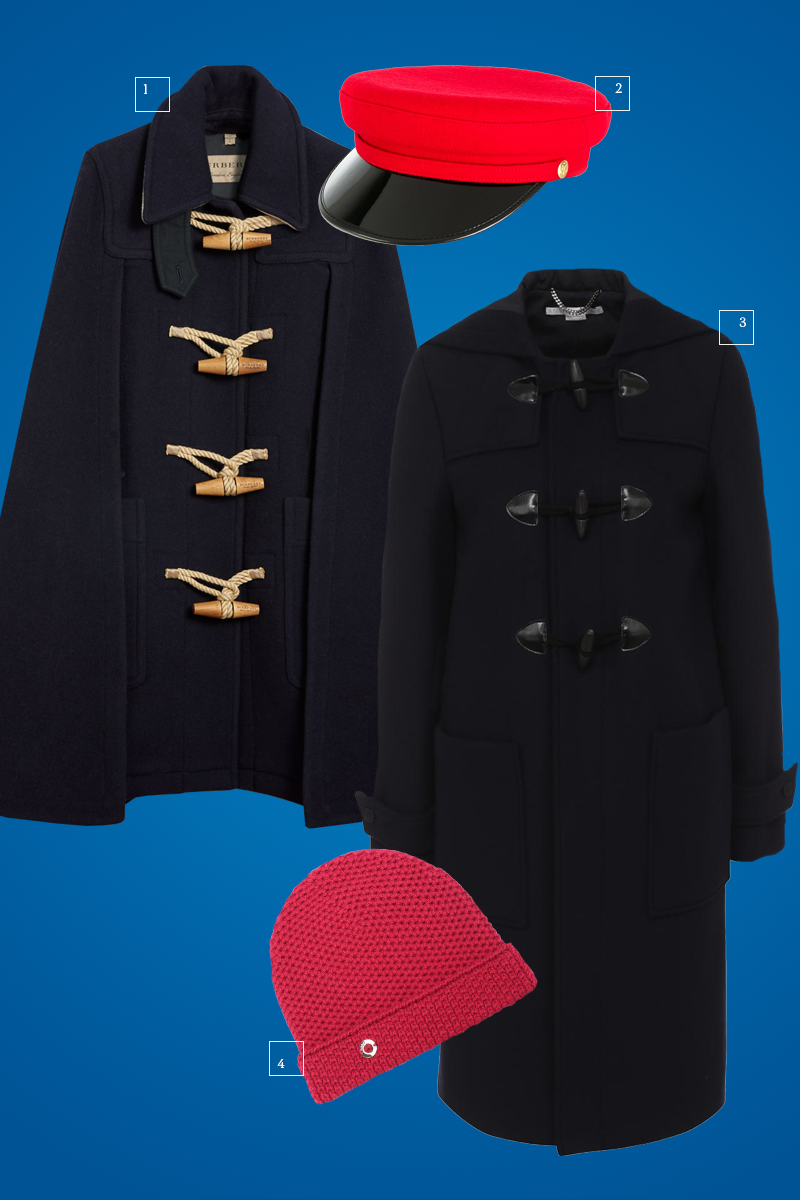 1. Кейп Burberry. 2. Фуражка Manokhi. 3. Пальто Stella McCartney. 4. Шапка Loro Piana. © ПРЕСС-СЛУЖБЫ
