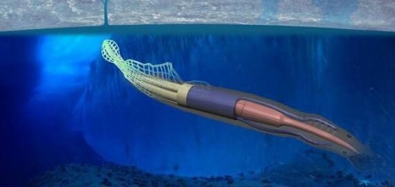 Как может выглядеть роботизированный морской змей подо льдом Европы