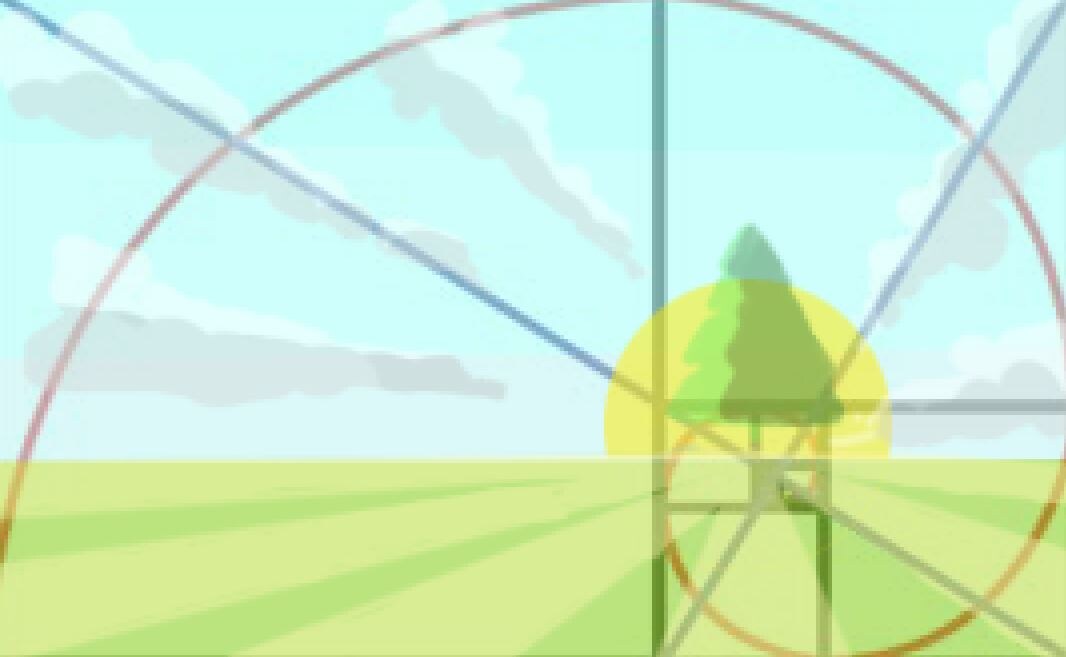 Условный пример. Как работает золотое сечение 