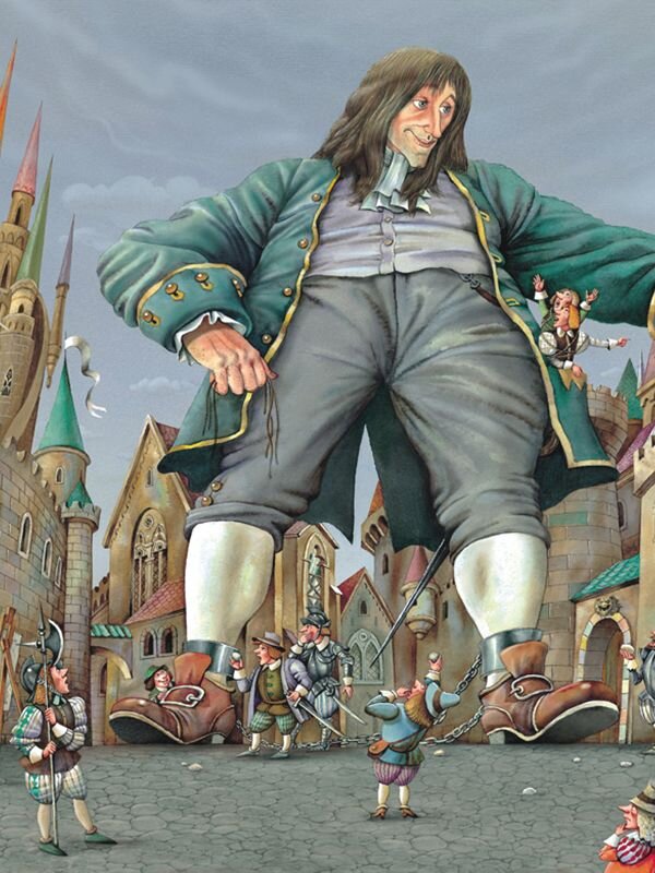 Картина гулливер в стране лилипутов