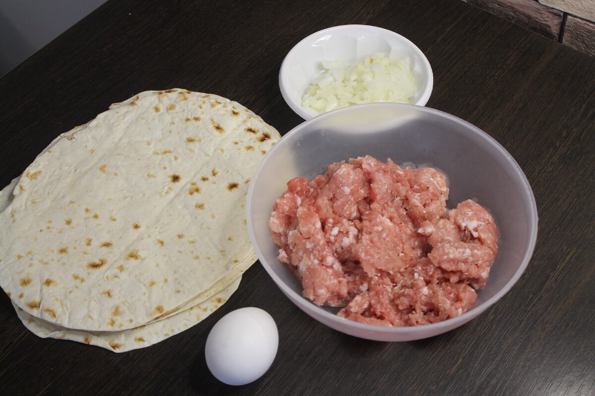 Основные ингредиенты блюда