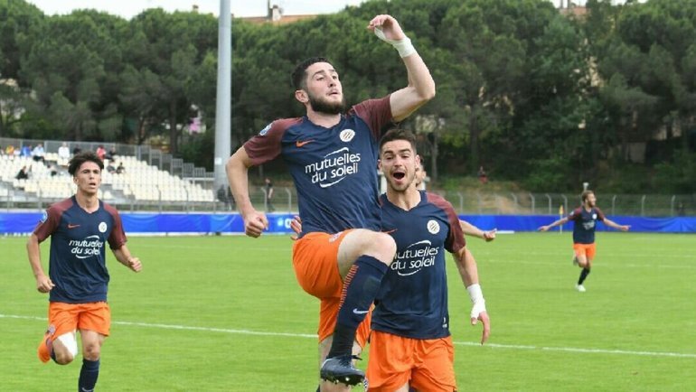 Полузащитник "Монпелье" Амир Адуев. Фото - ФК "Монпелье".