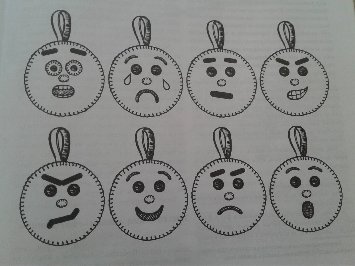  Вот каких колобков из фетра предлагает сделать автор этой же книги