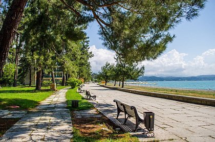 Набережная Пицунды