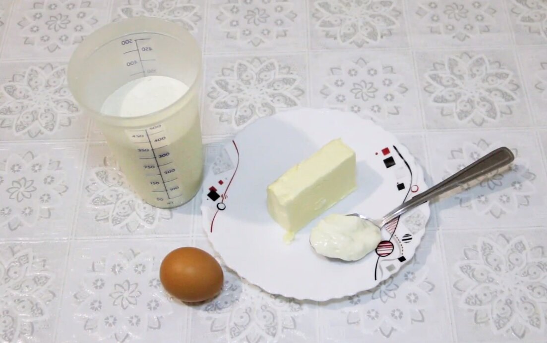 Ингредиенты для теста.