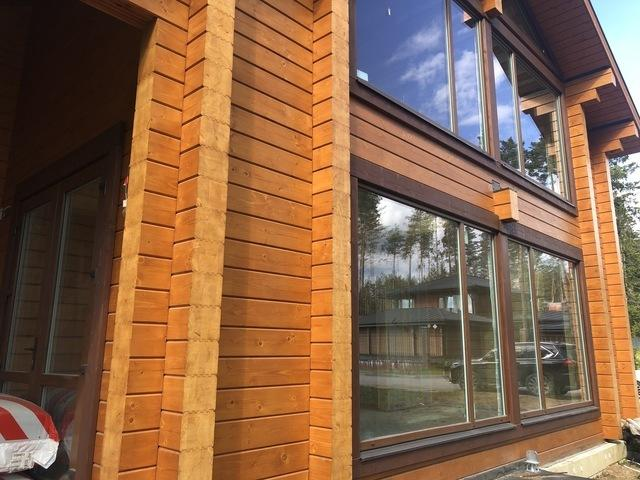 Фасад дома по проекту СВ-4