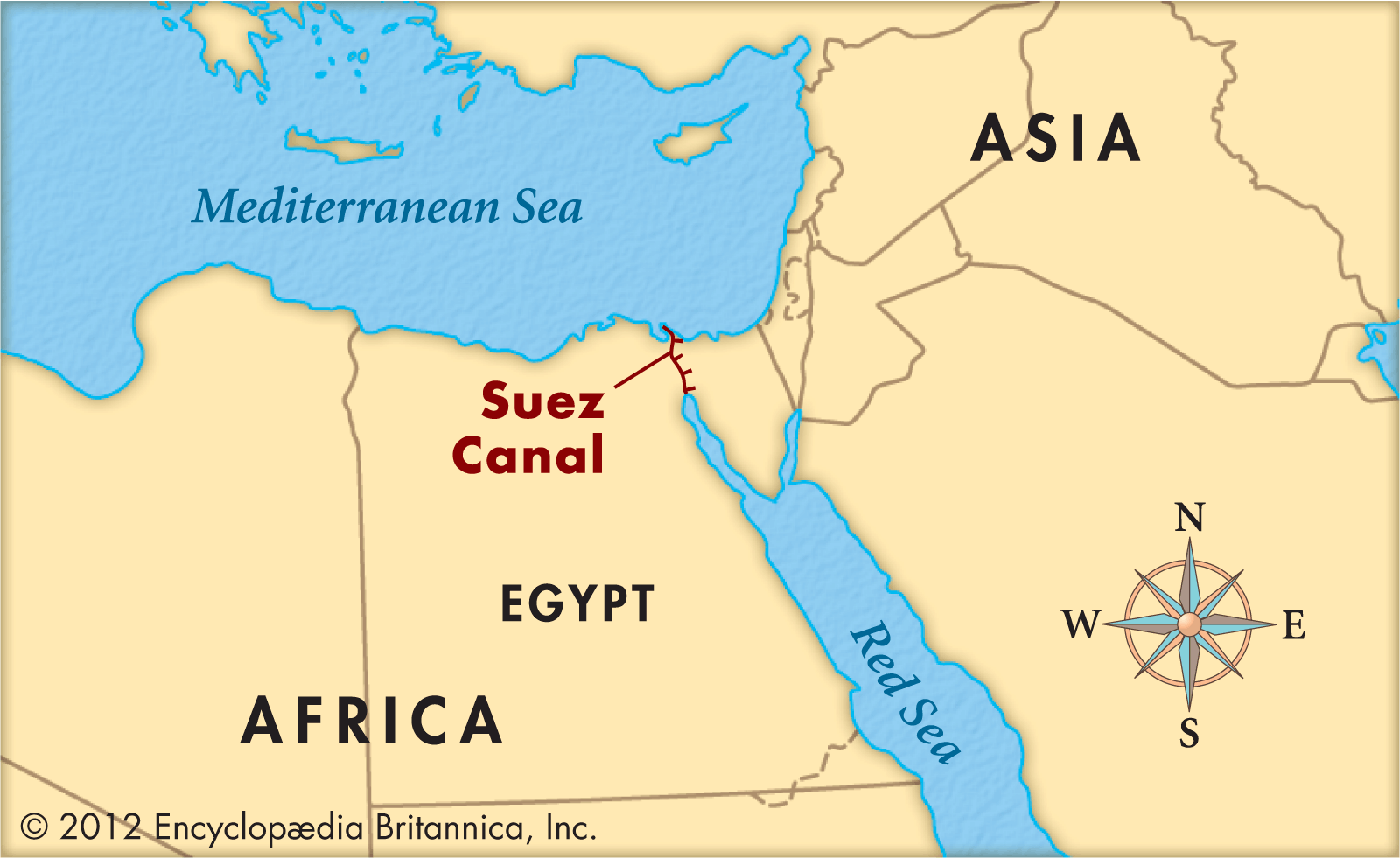 Канал соединяющий средиземное и красное