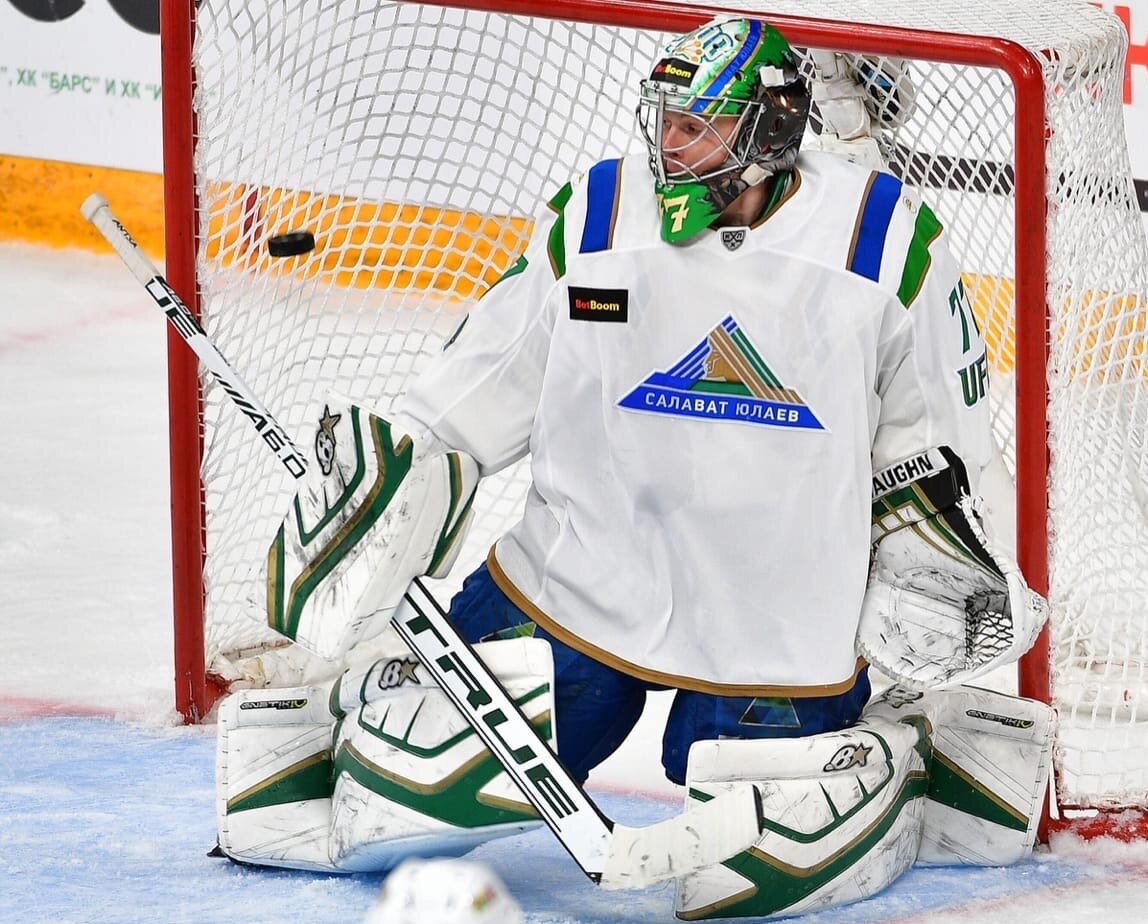 Юха Метсола на последнем рубеже Уфы (фото: пресс-служба ХК "Ак Барс")