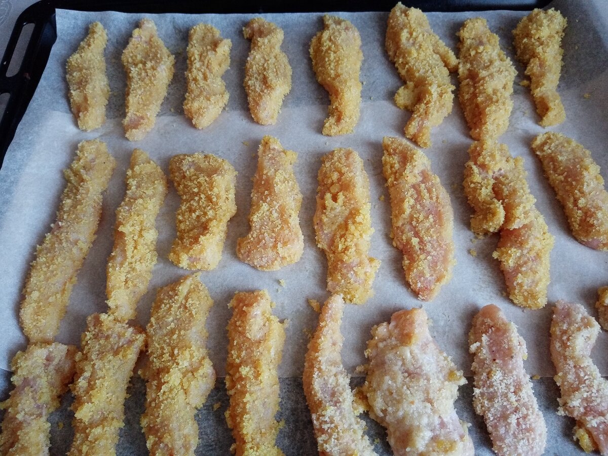 Куриные наггетсы в домашних условиях на сковороде в панировке из сухарей рецепт с фото пошагово