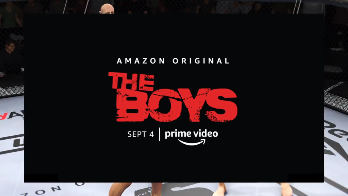 Реклама сериала "The Boys" в UFC 4.