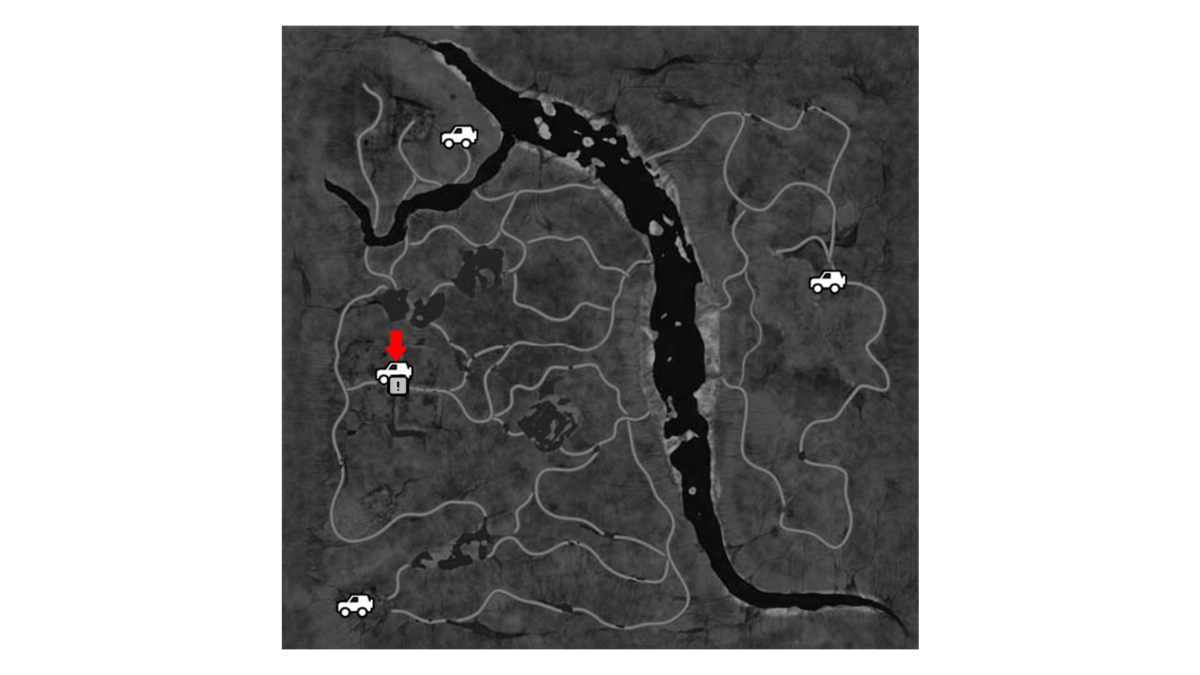 Карта испытания «Потерянные в глуши» в SnowRunner