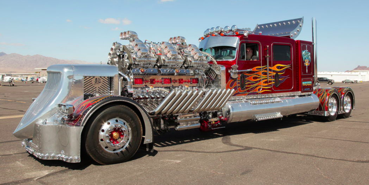 1984 Peterbuilt 359 Ultra Custom TT Crew Cab "THOR"