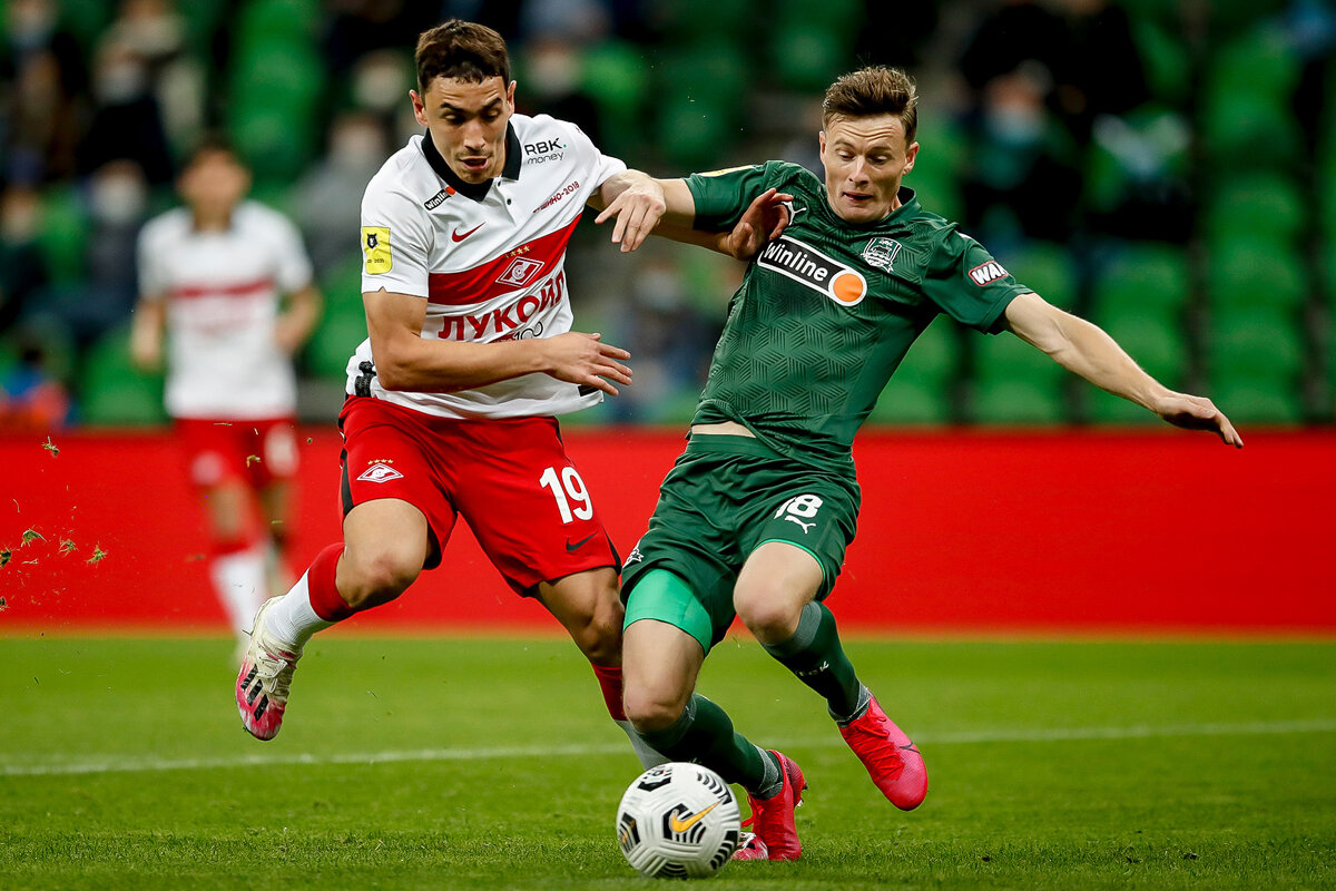 Фото с матча «Краснодар» - « Спартак» (1-3). Фото с сайта eng.premierliga.ru