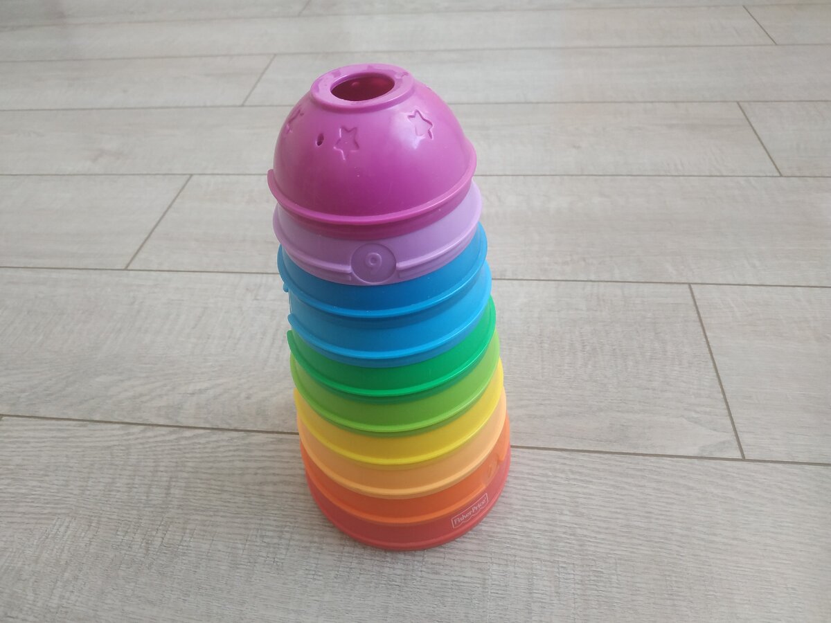 Пирамидка из полусфер