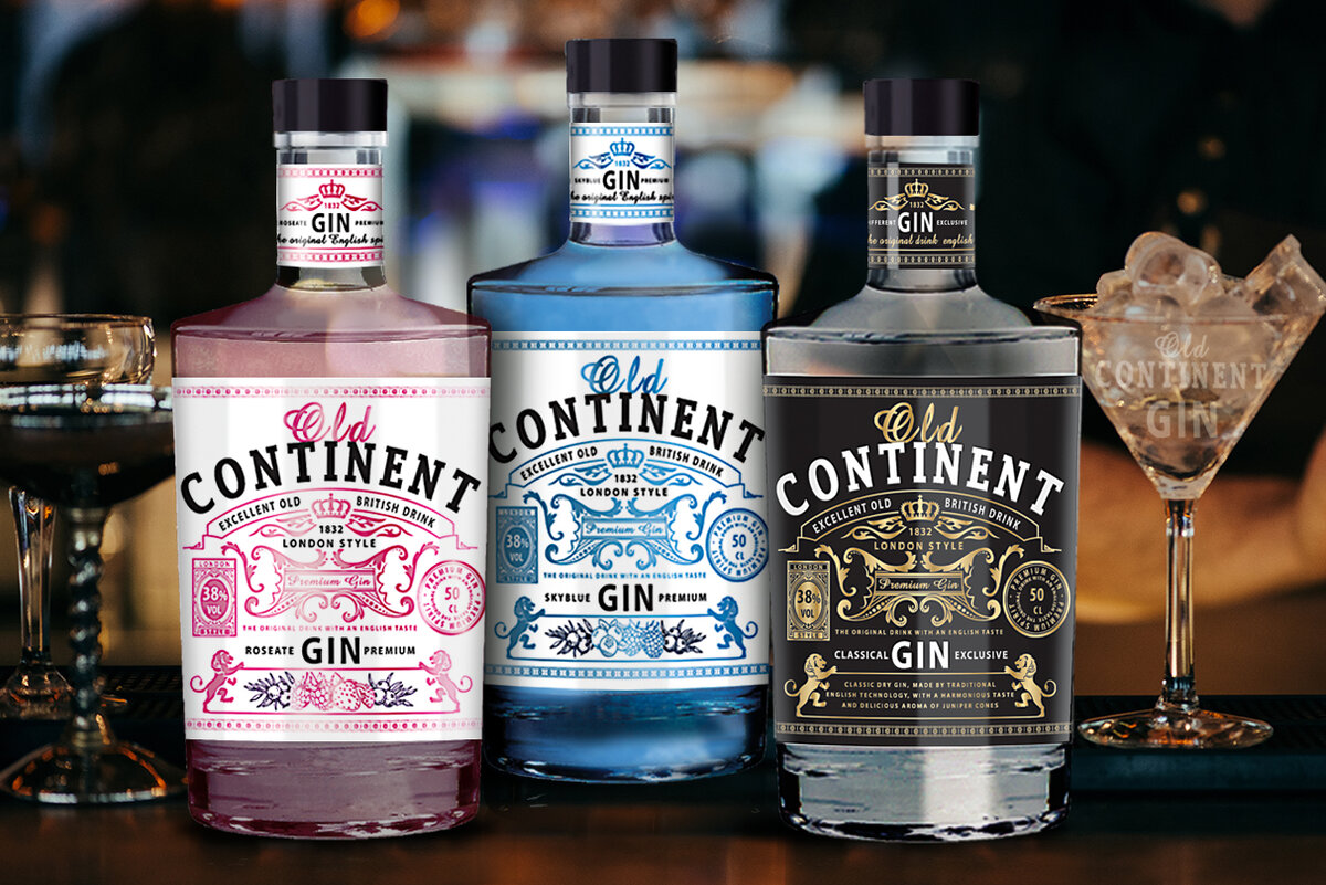 Gin Old Continent - джин Old Continent