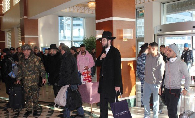 Израильтяне в Грозном.