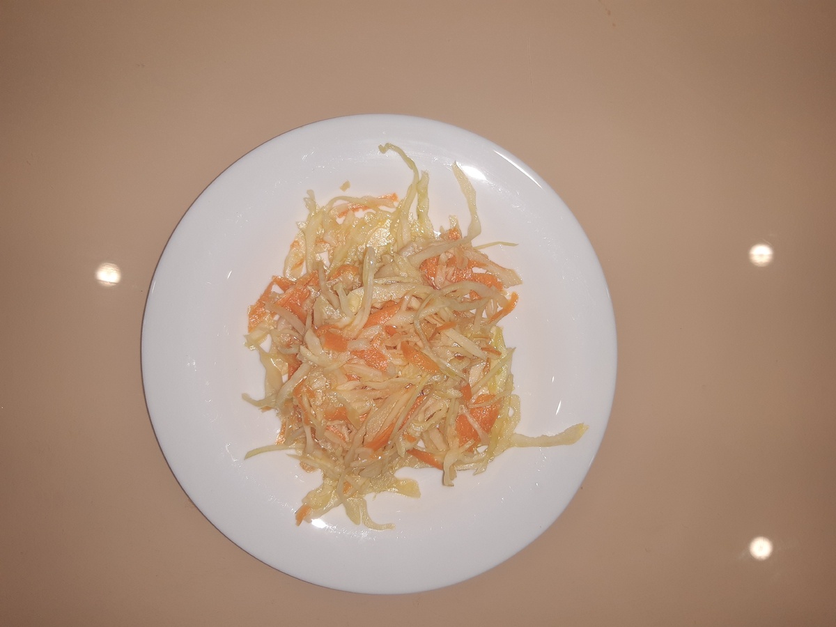 Салат из капусты, очень экономично