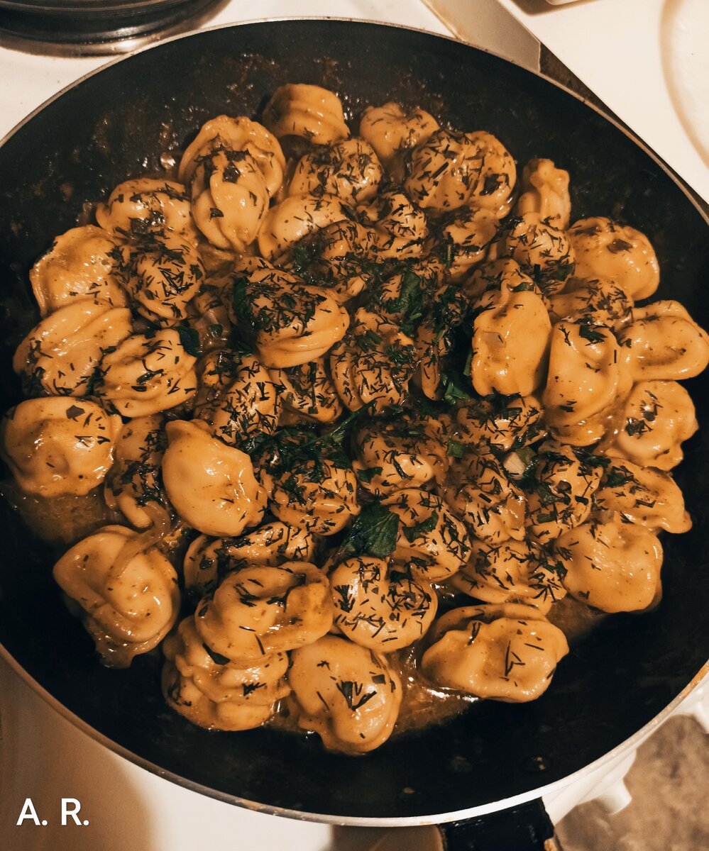 Свежая зелень всегда выручает лучше любой приправы. Фото автора. 