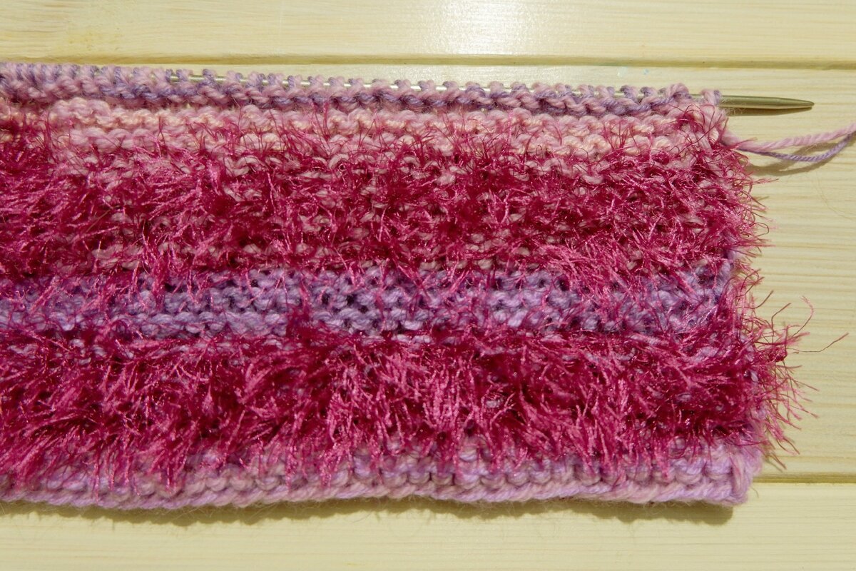 Чередуем ряды. 