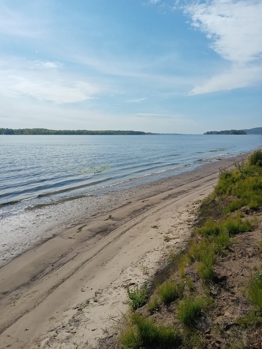 Берег правый, песчаный