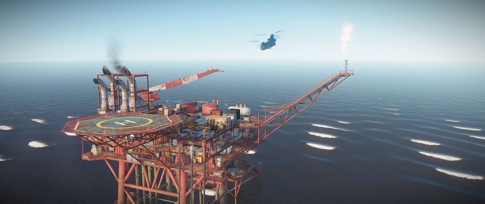 Lagre oil rig