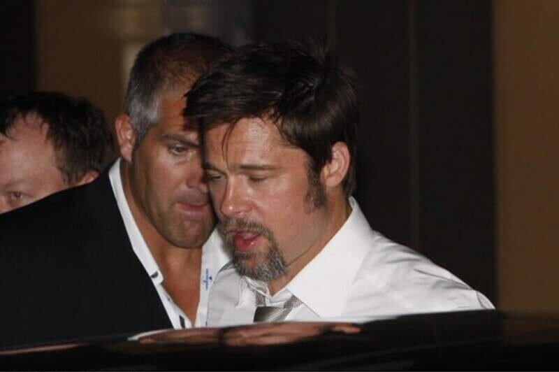 Брэд Питт во время развода с Анджелиной Джоли