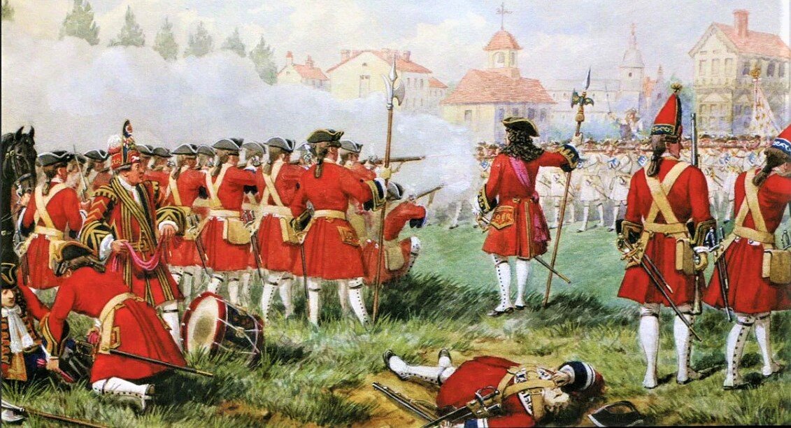 Хроника войны за испанское наследство. Битва при Бленхейме ...