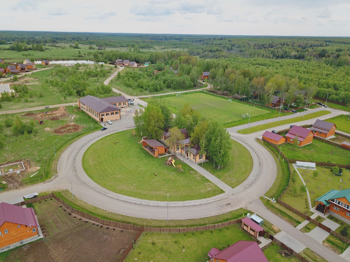 Немного ДПК Дарьино с высоты птичьего полёта