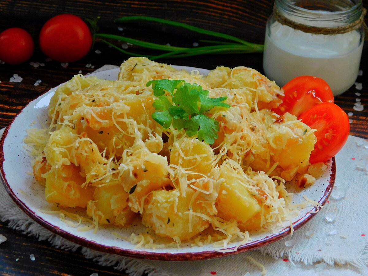 картошка в сметане