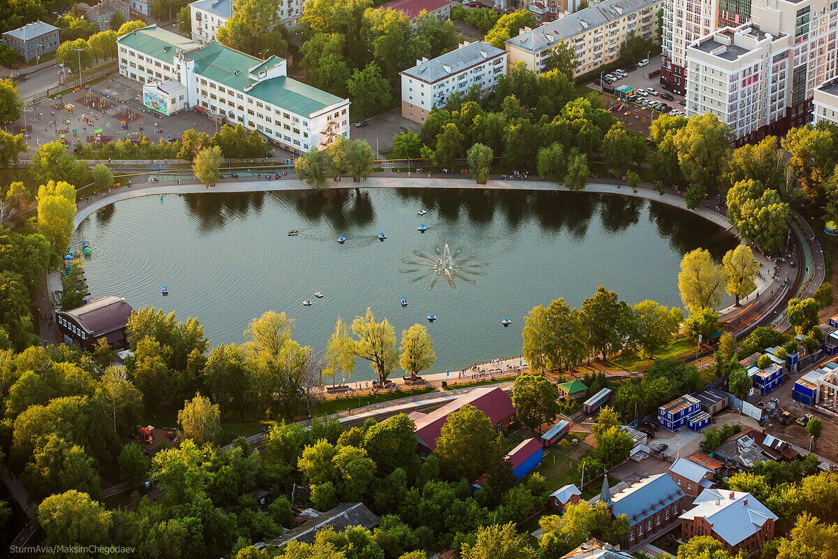 Парки в уфе