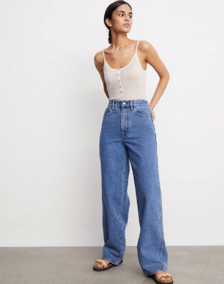 Синие джинсы