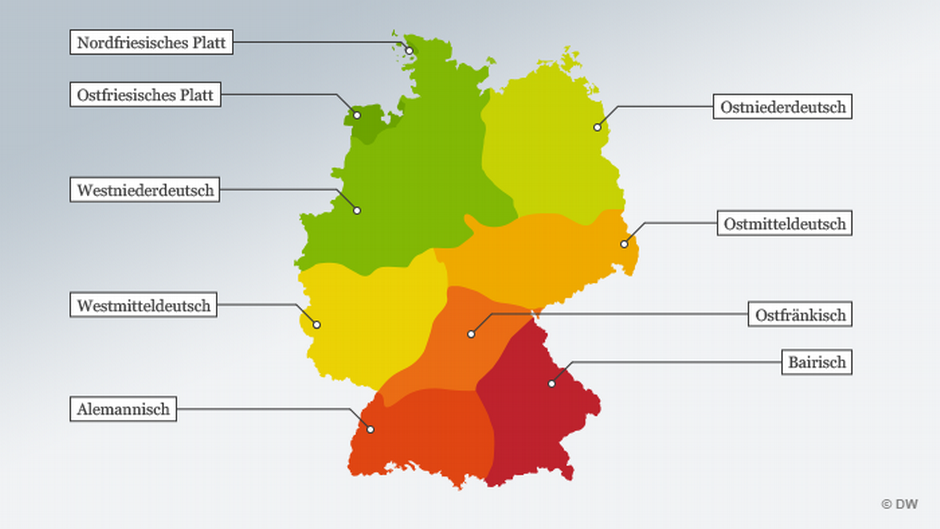 Интересующие нас зоны: Westmitteldeutsch и Ostmitteldeutsch 