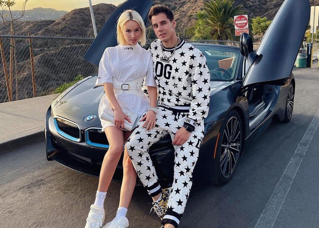 Клава Кока и Дима Гордей.