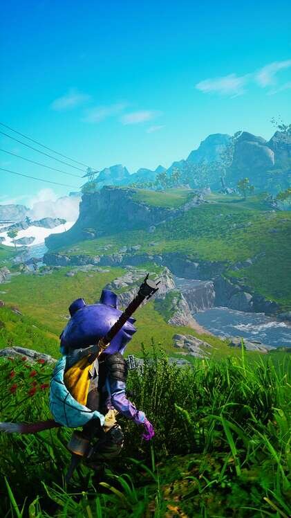Скриншот из игры Biomutant