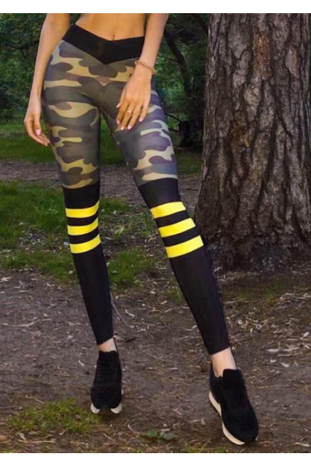 ЛЕГГИНСЫ CROSSFIT MILITARY STRIPES