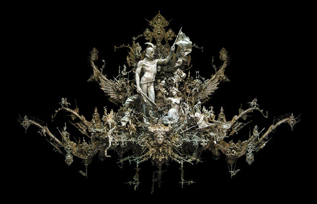 Скульптурные инсталляции Криса Кукси