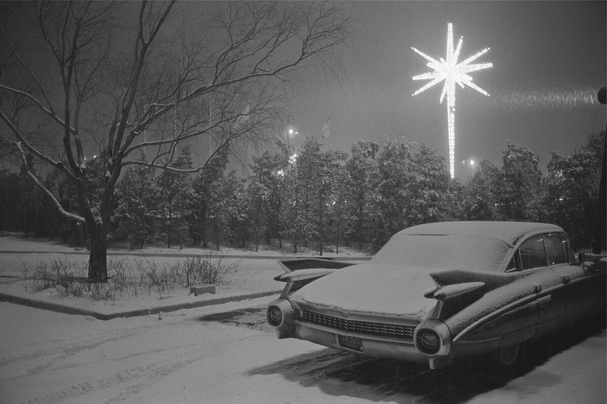 Нью Йорк 60х годов зима