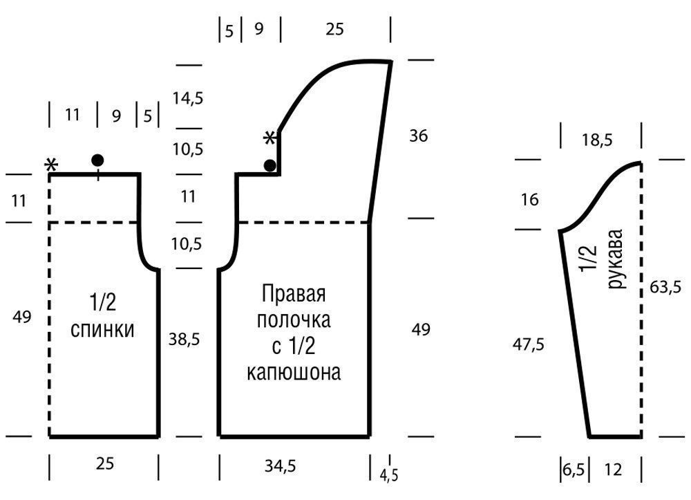 Кардиганище курочкин схема вязания спицами с описанием