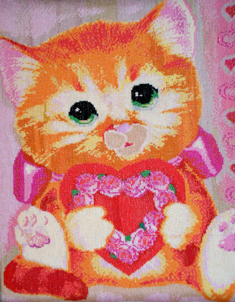 Работа довольно большая и помню, что возилась с ней долго.