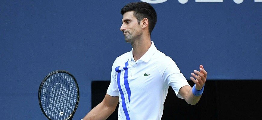 Сербский теннисист Новак Джокович, © Danielle Parhizkaran / Reuters