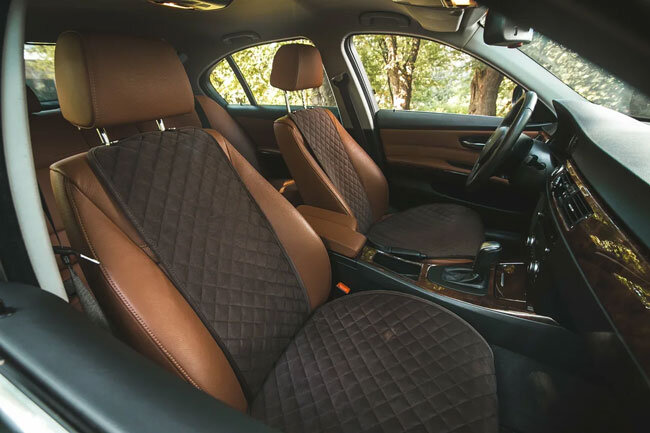 Накилки из алькантары в салоне