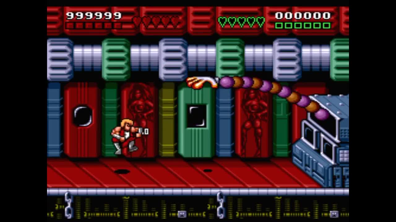 Sega Mega Drive 2 (Smd) 16-bit Battle Toads and Double Dragon Level 7